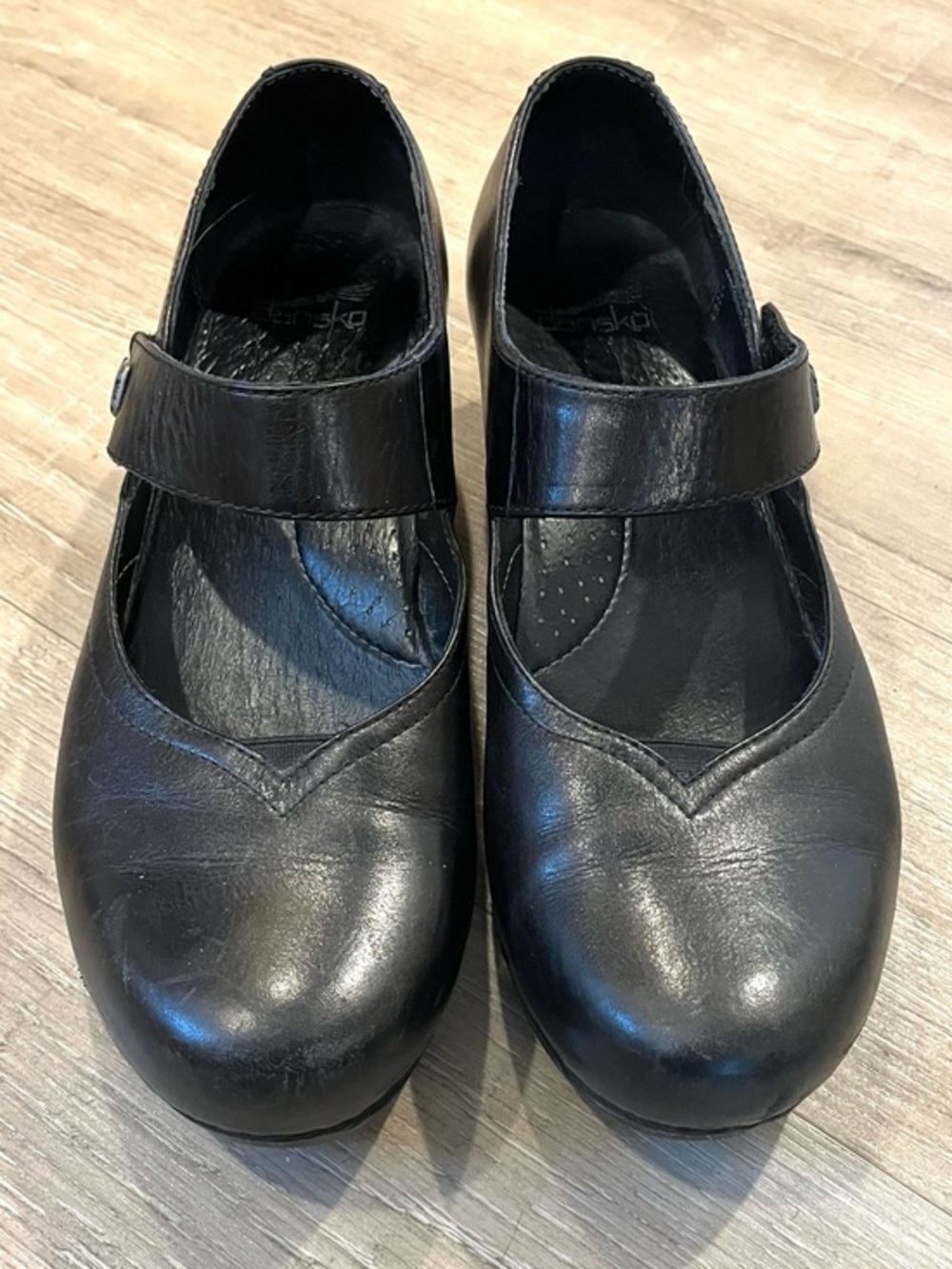 Dansko Black Mary Jane Shoes 40